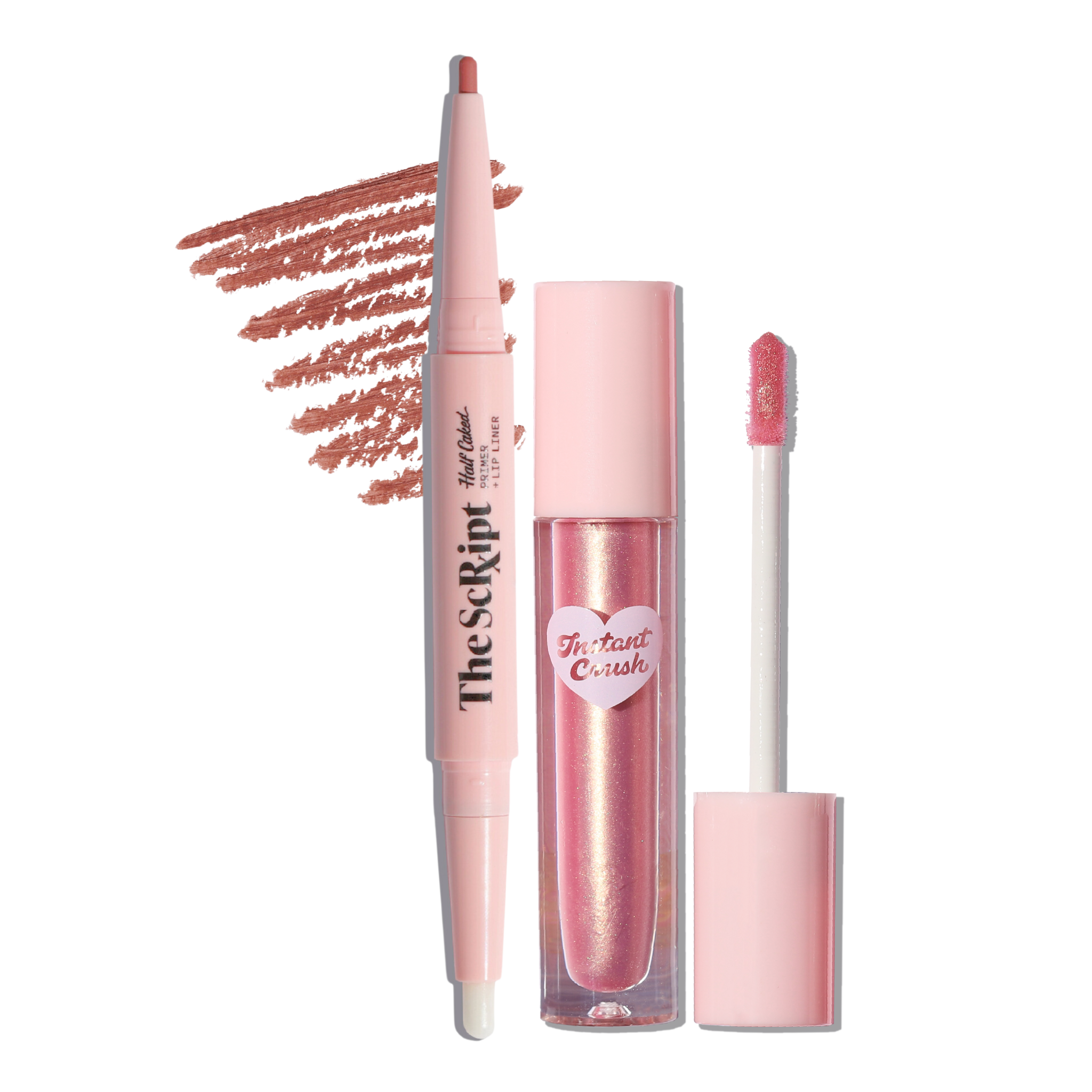  Half Caked Lip Liner + Lip Gloss Duo (AM to PM / Rich Rich) by Half Caked - Default Title - Bonton