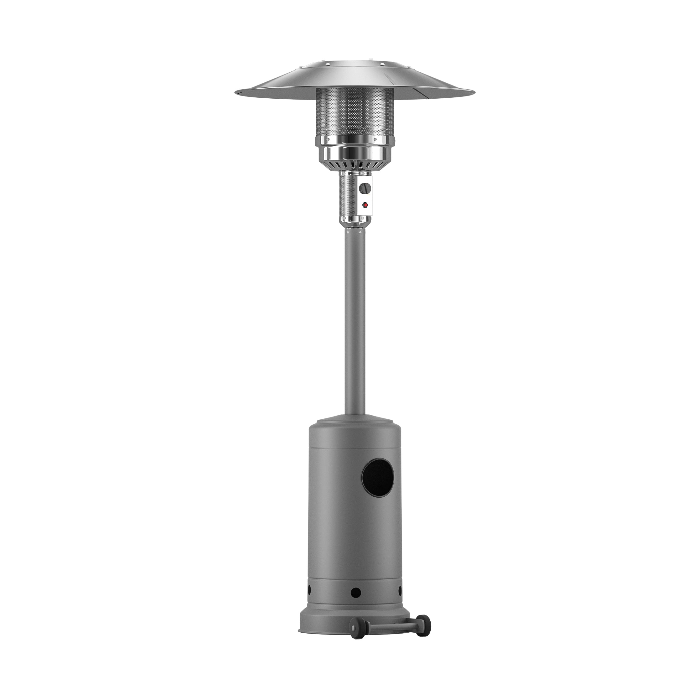  Westin Furniture Freestanding 47, 000 BTU Patio Heater - Metallic - Bonton