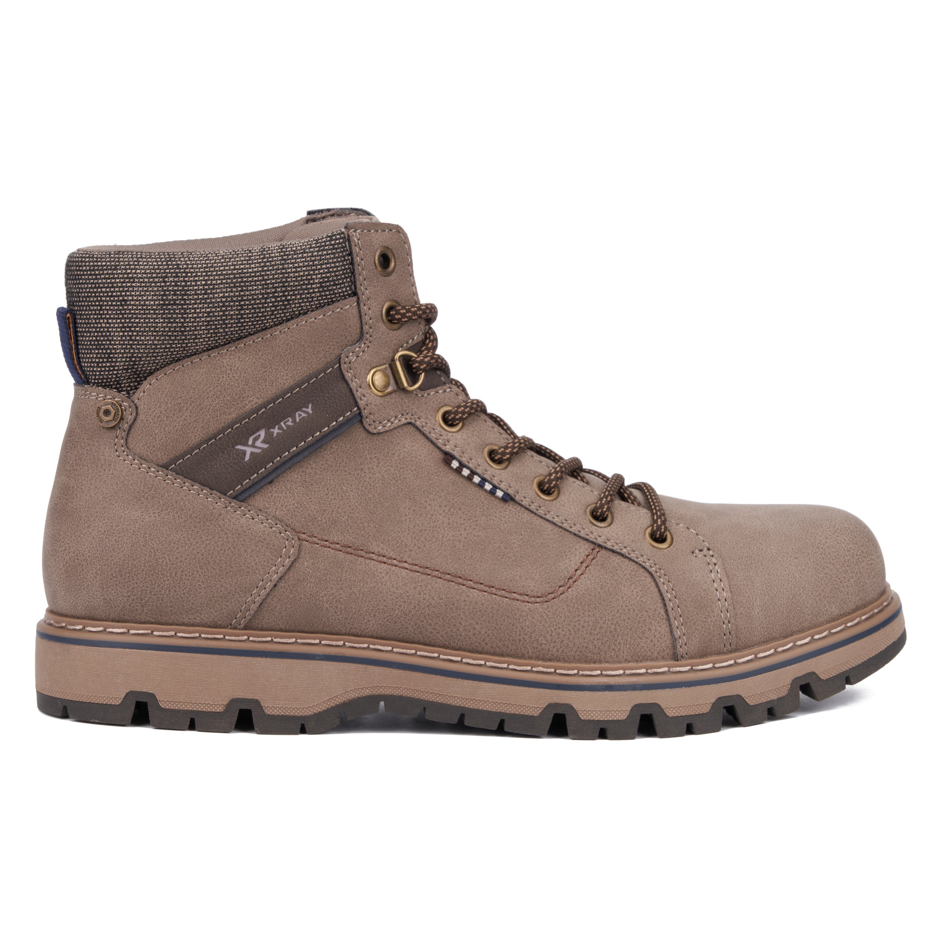  Men's Caden Combat Boots - TAUPE - Bonton