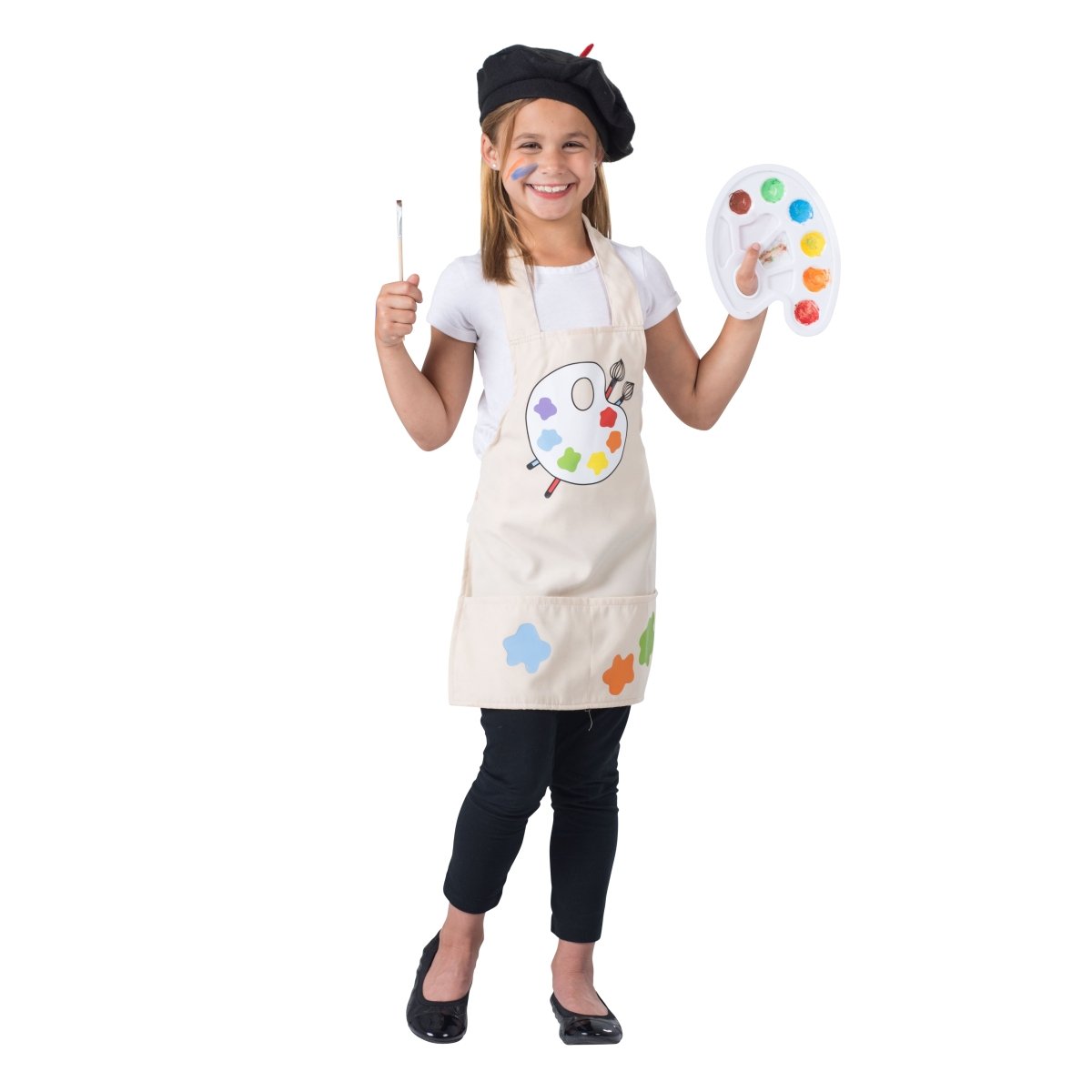  Dress Up America Artist Costume - Kids by Dress Up America - Large (12-14) - Bonton