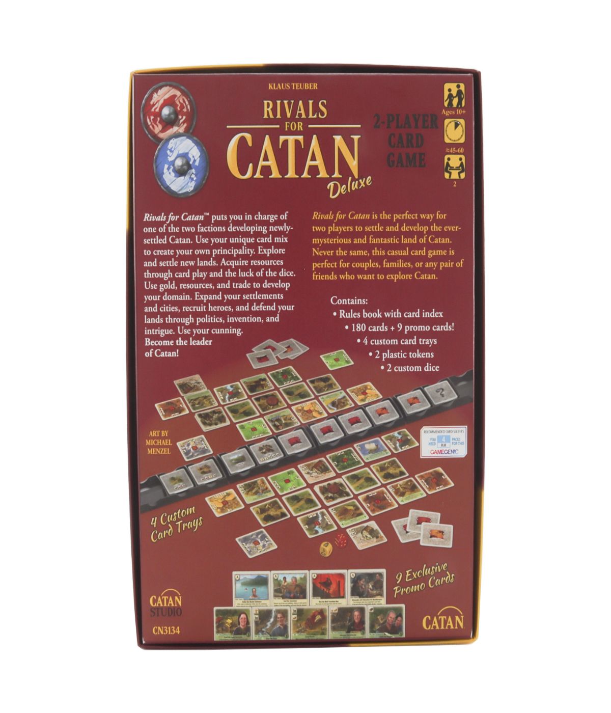  Rivals for Catan Deluxe - 2-Player Card Game Multi - Multi - Bonton