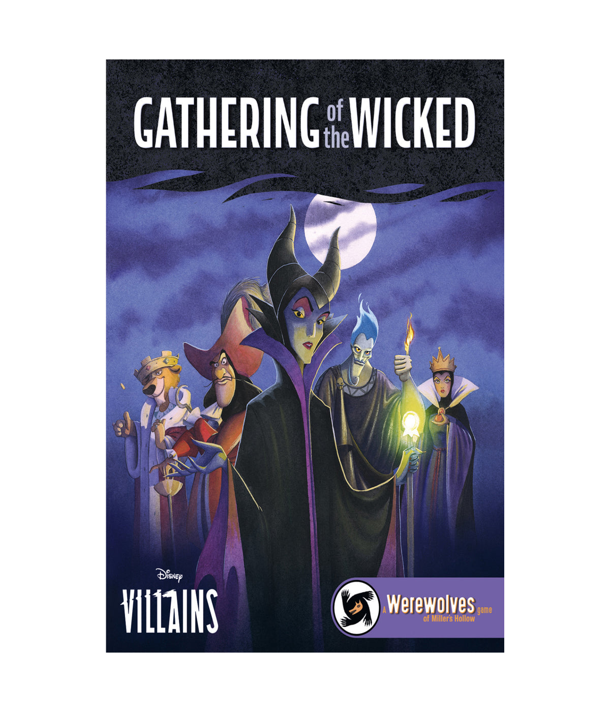  Gathering of the Wicked - Disney Villains: A Werewolves of Miller's Hollow Game Multi - Multi - Bonton