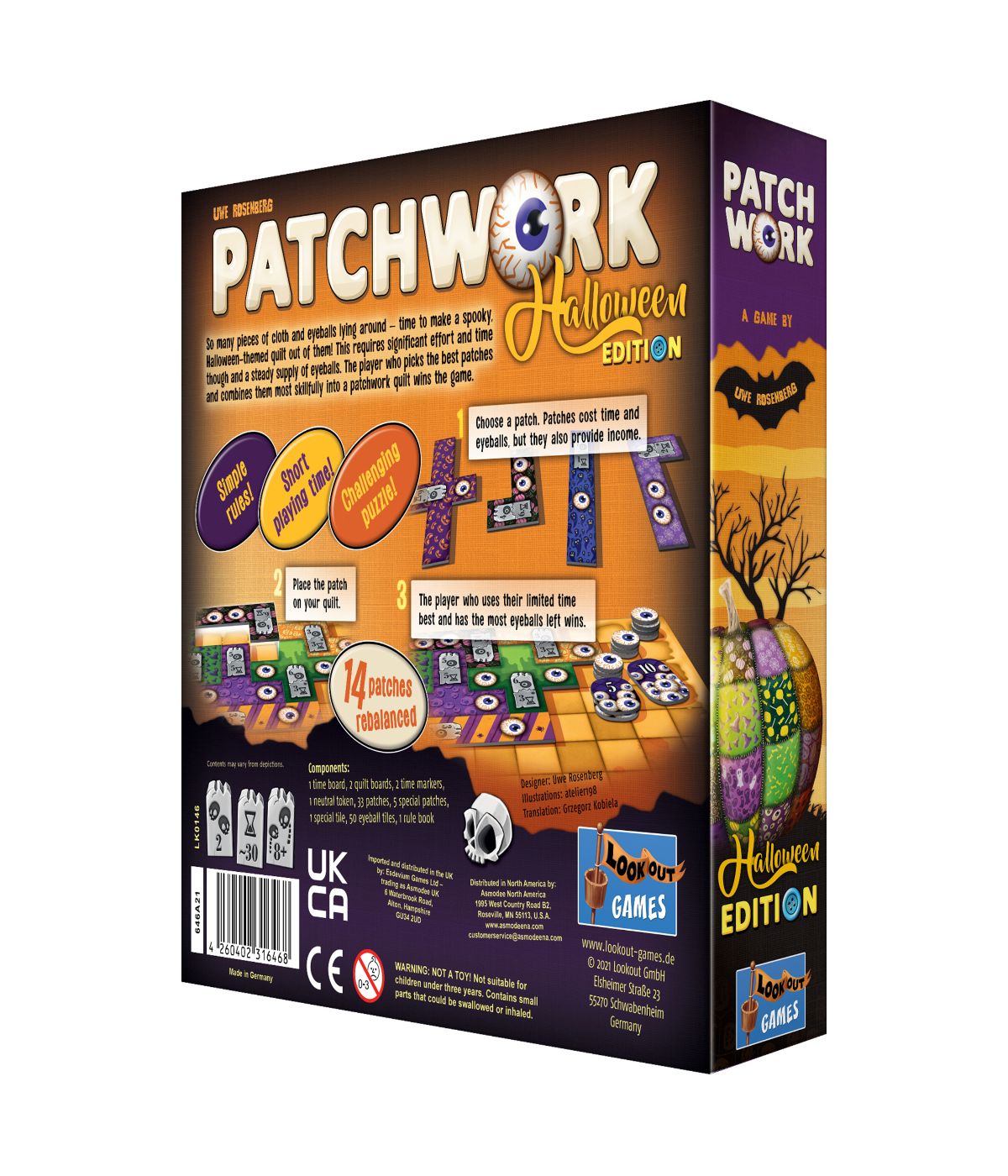  Patchwork - Halloween Edition Multi - Multi - Bonton