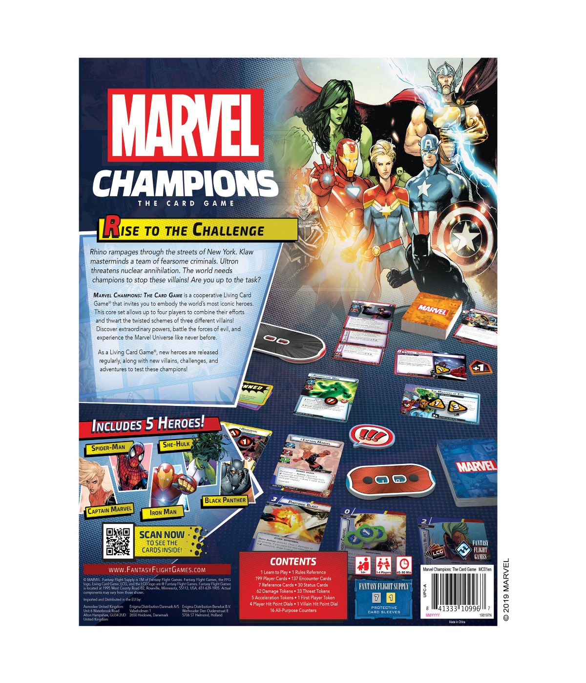  Marvel Champions: The Card Game Multi - Multi - Bonton