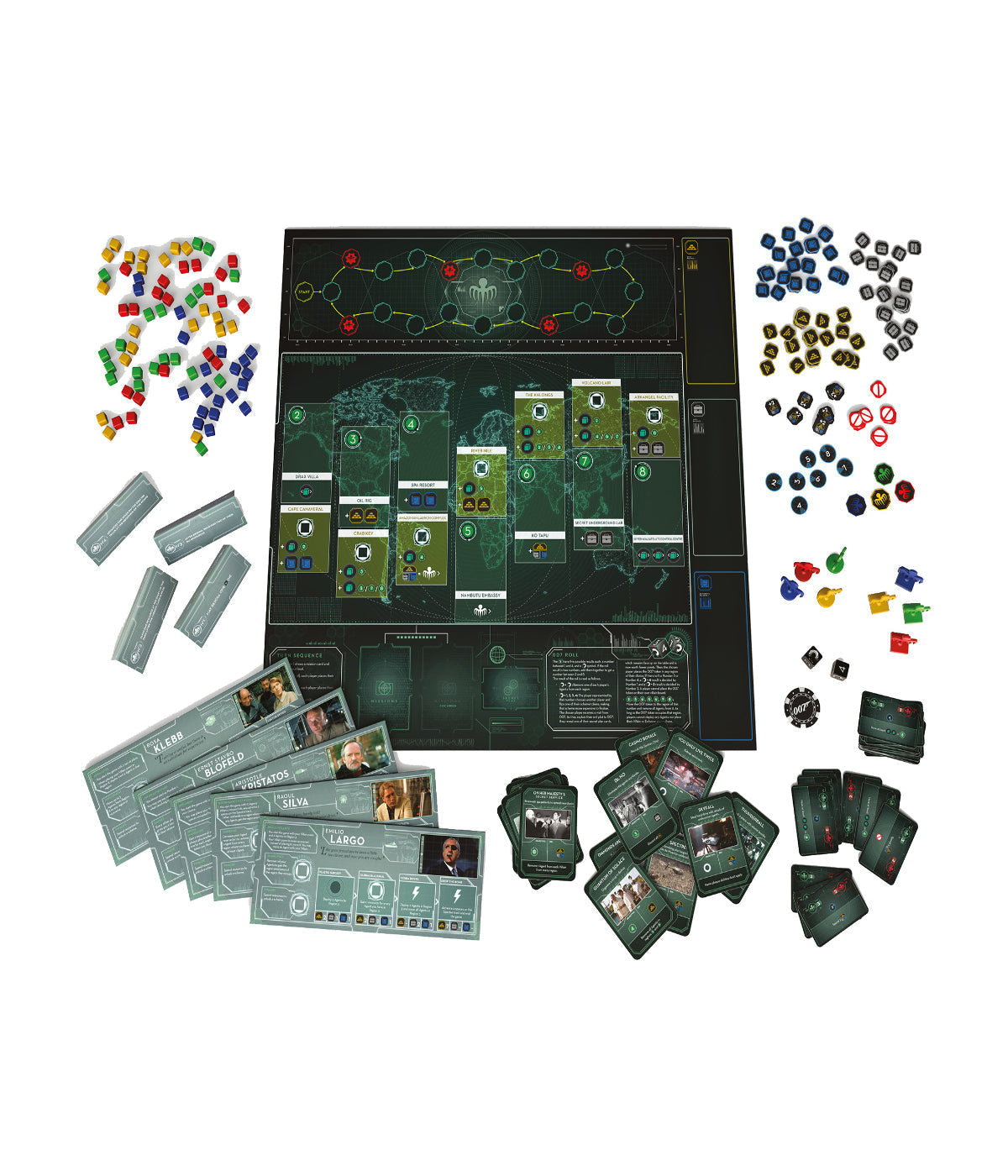  SPECTRE: The 007 Board Game Multi - Multi - Bonton