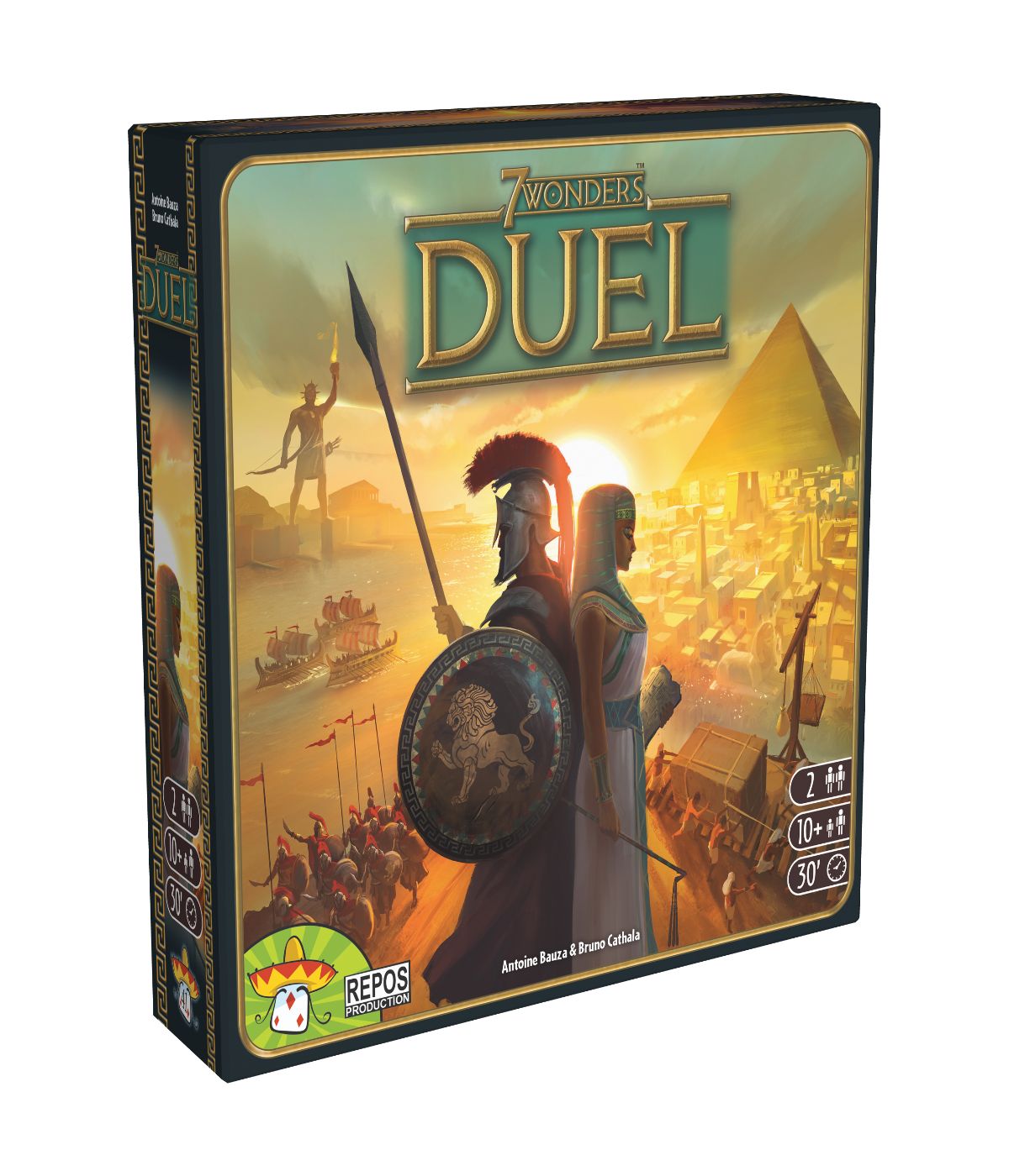  7 Wonders Duel Board Game Multi - Multi - Bonton