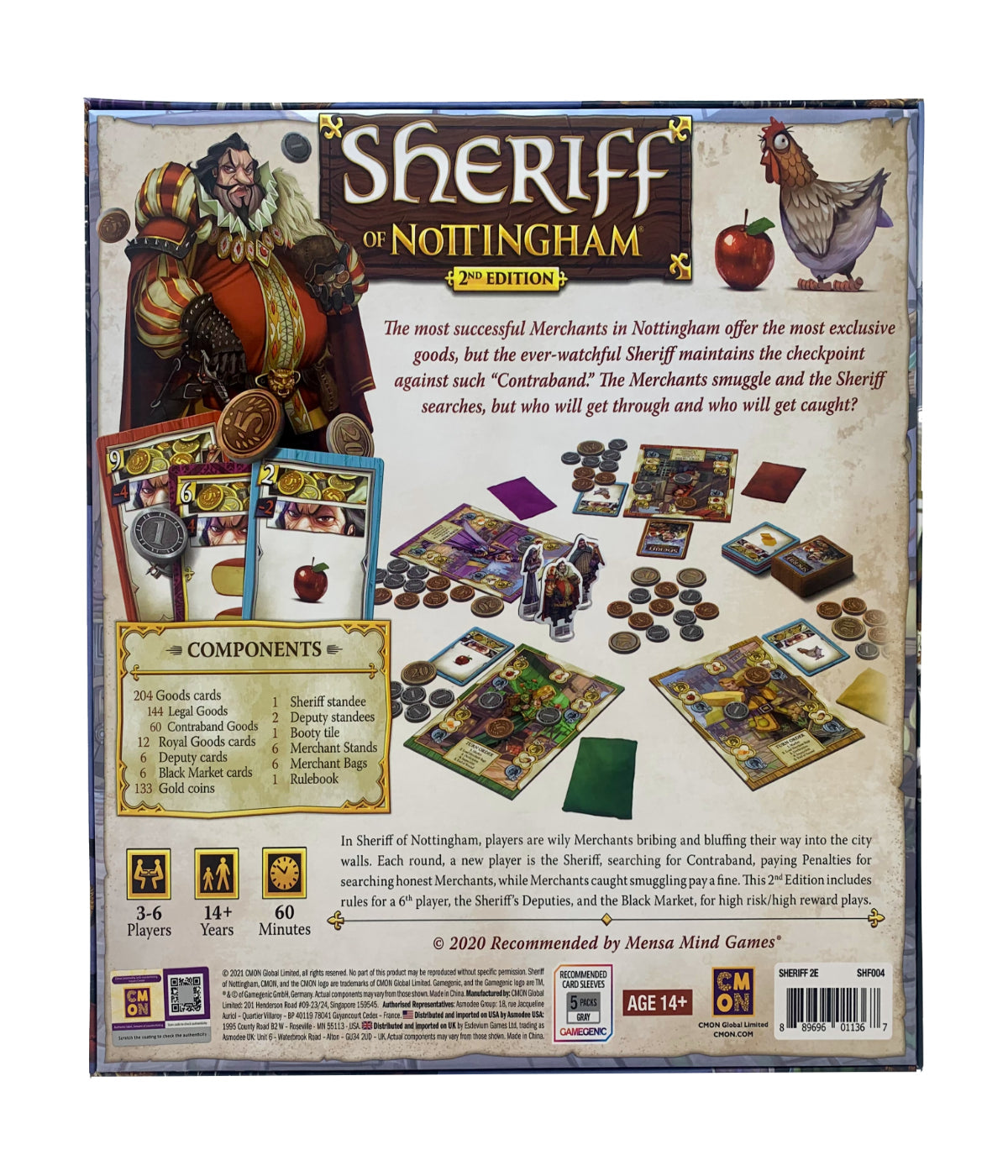  Sheriff of Nottingham - 2nd Edition Multi - Multi - Bonton