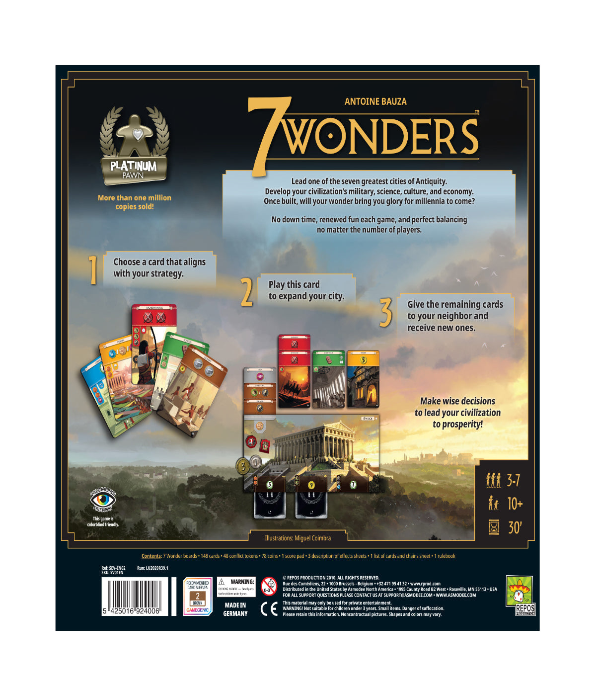  7 Wonders (New Edition) Multi - Multi - Bonton