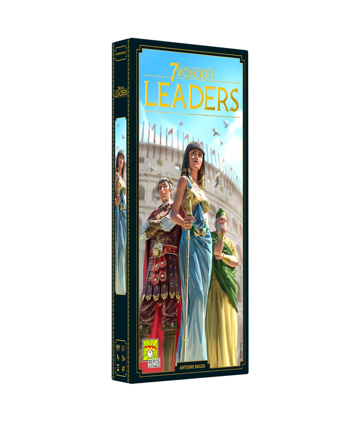  7 Wonders: Leaders Expansion (New Edition) Multi - Multi - Bonton