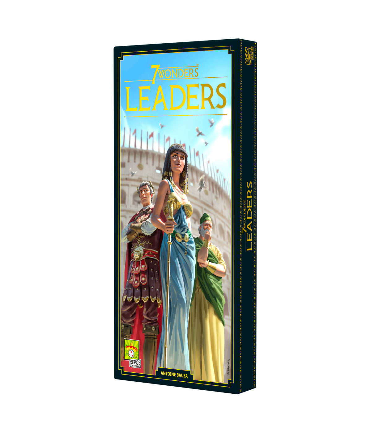  7 Wonders: Leaders Expansion (New Edition) Multi - Multi - Bonton