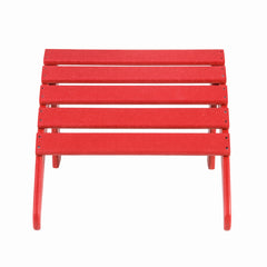 Outdoor Patio Folding Adirondack Ottoman