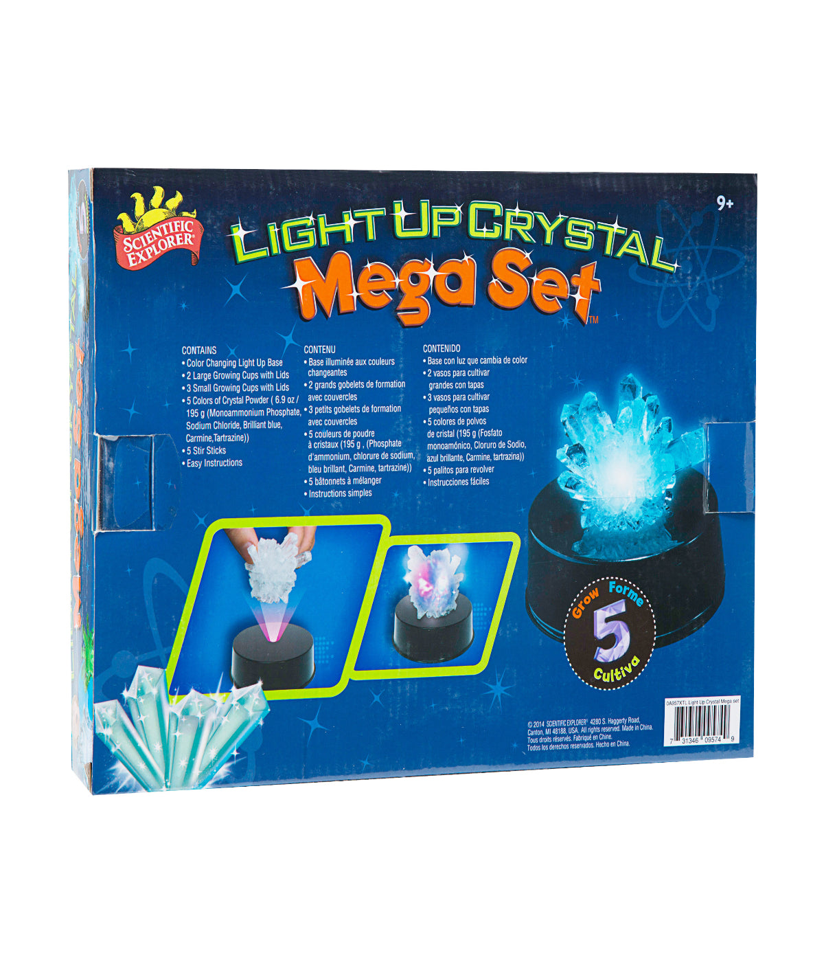  Light Up Crystal Mega Set Multi - Multi - Bonton