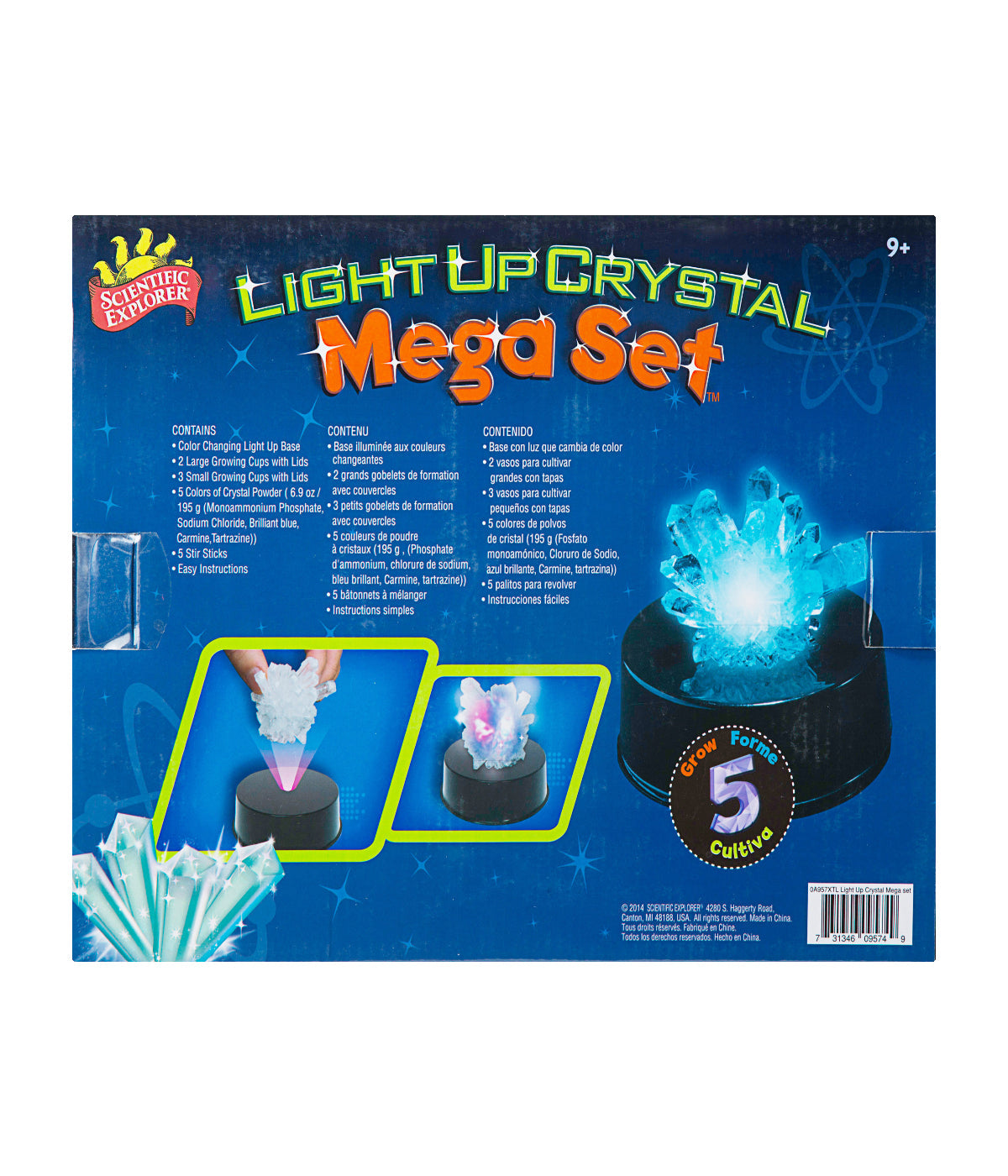  Light Up Crystal Mega Set Multi - Multi - Bonton