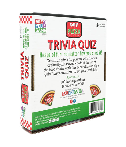 Get a Pizza the Action Trivia Quiz Multi