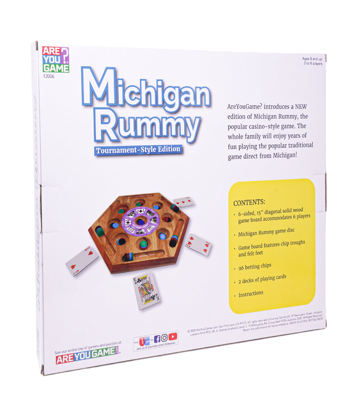  Michigan Rummy Tournament-Style Edition Multi - Multi - Bonton