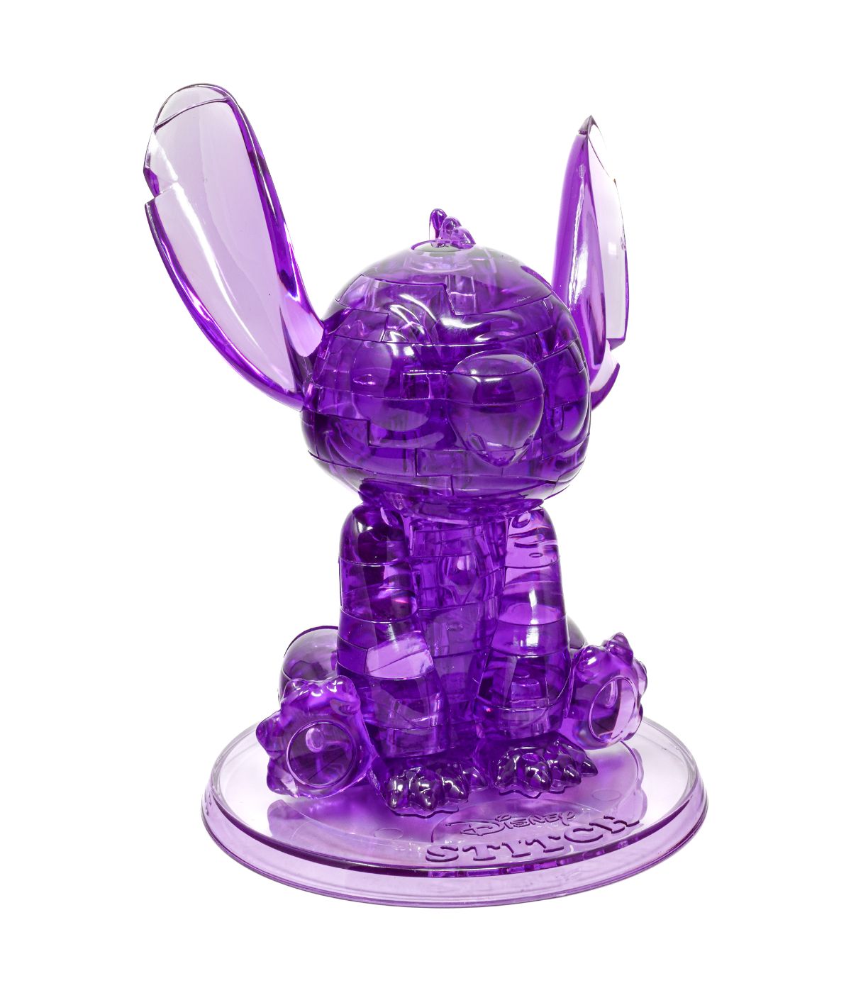  3D Crystal Puzzle - Disney Stitch: 43 Pcs Purple - Purple - Bonton