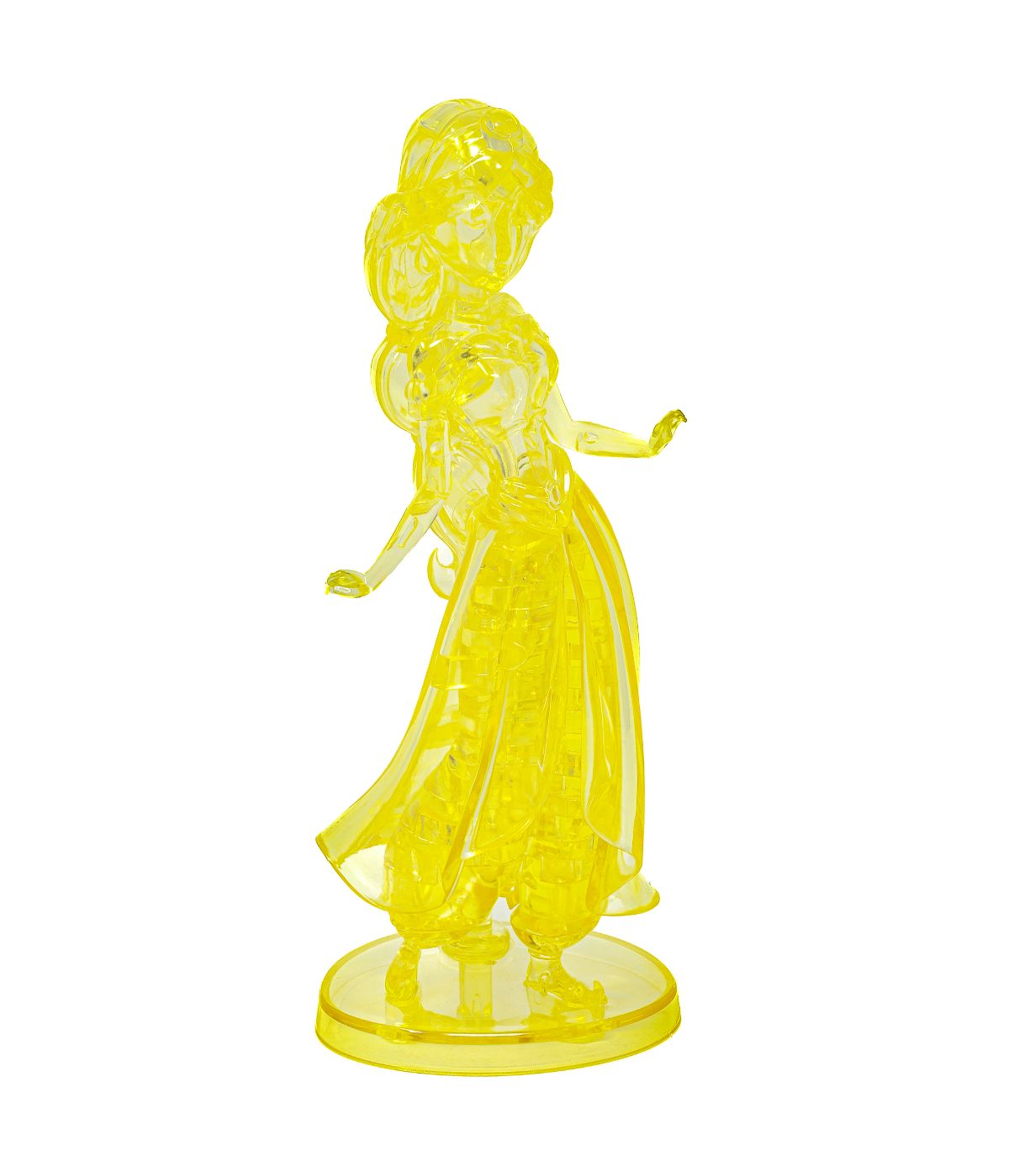  3D Crystal Puzzle - Disney Jasmine: 33 Pcs Yellow - Yellow - Bonton