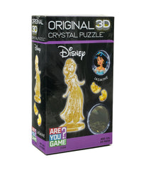 3D Crystal Puzzle - Disney Jasmine: 33 Pcs Yellow