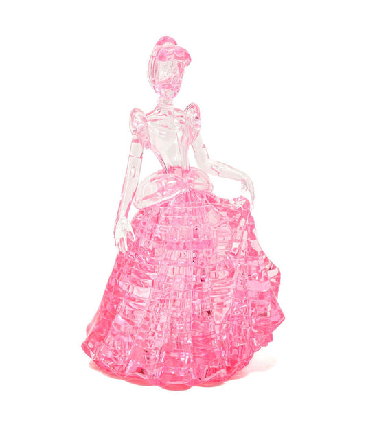 3D Crystal Puzzle - Disney Cinderella: 41 Pcs Pink