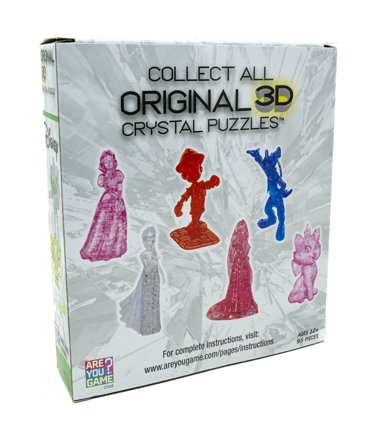  3D Crystal Puzzle - Disney Buzz and Aliens: 95 Pcs Multi - Multi - Bonton