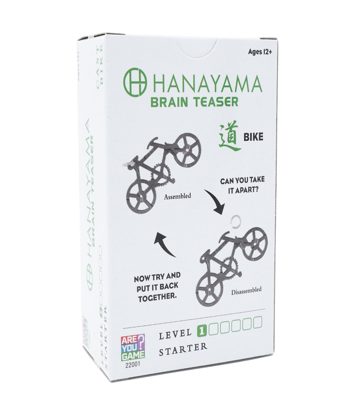  Hanayama Level 1 Cast Puzzle - Bike Multi - Multi - Bonton