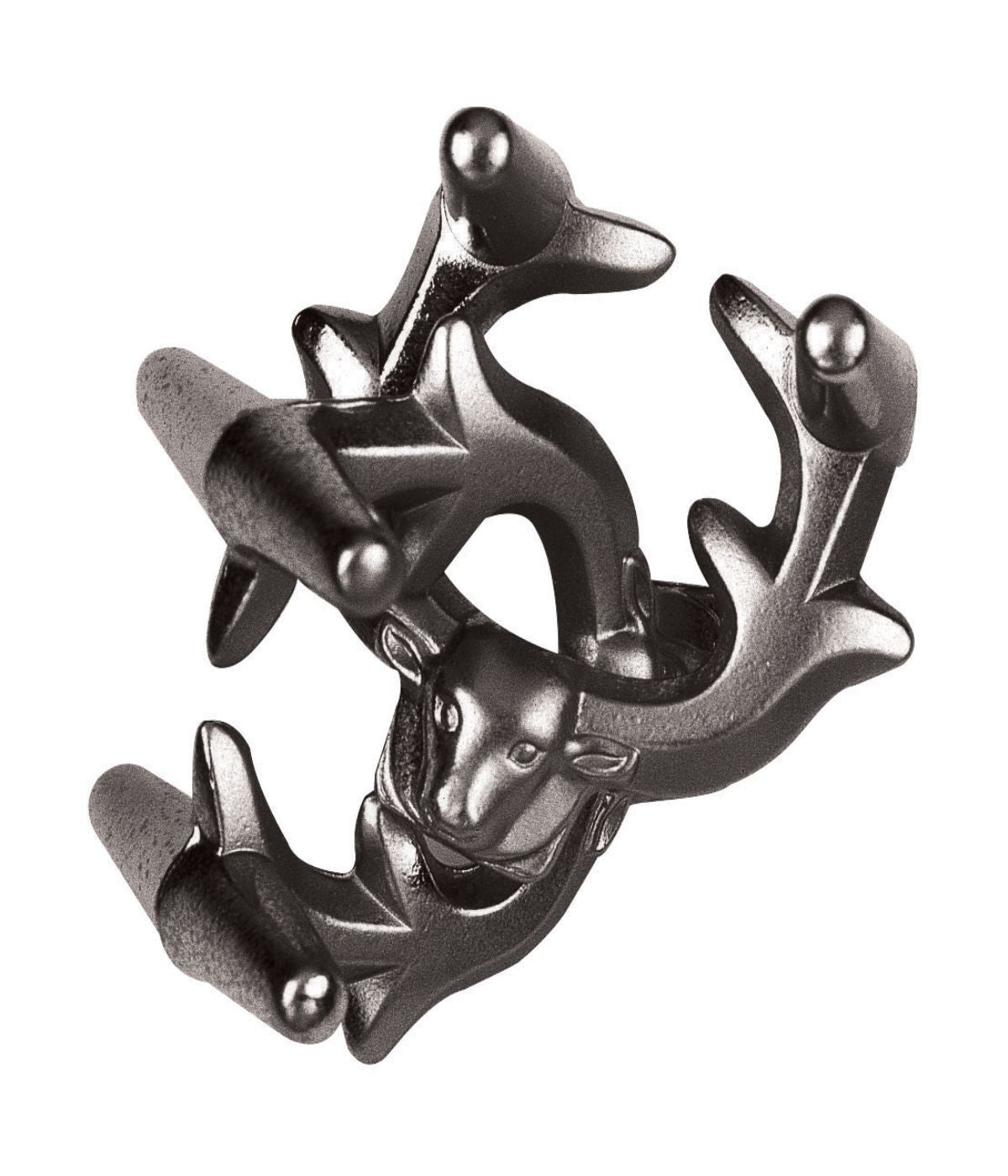  Hanayama Level 5 Cast Puzzle - Elk Multi - Multi - Bonton