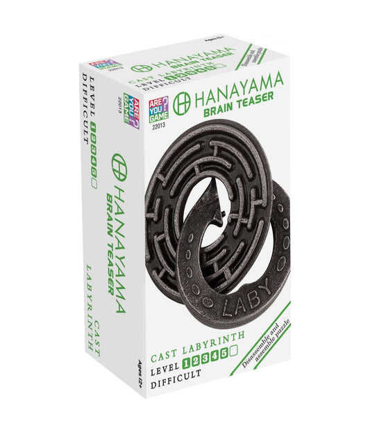 Hanayama Level 5 Cast Puzzle - Labyrinth Black