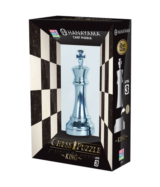 Hanayama Level 3 Cast Chess Puzzle - King Multi