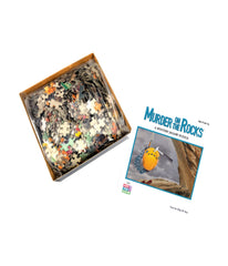 Murder on the Rocks Classic Mystery Jigsaw Puzzle: 1000 Pcs Multi