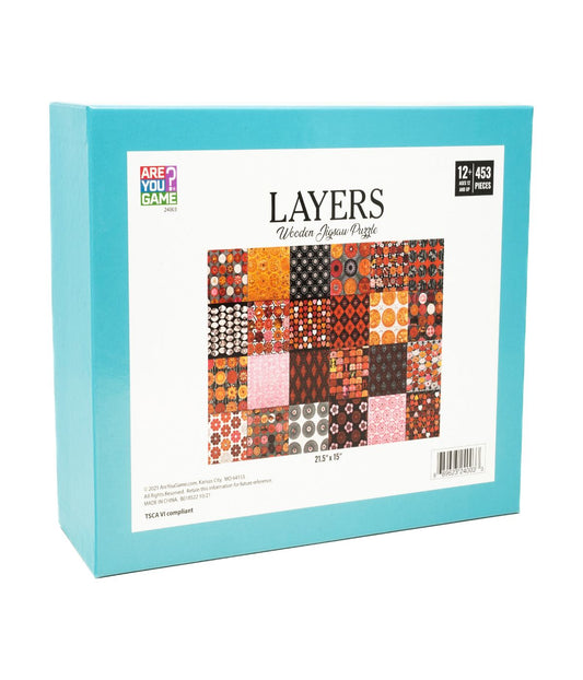 Wooden Jigsaw Puzzle - Layers: 453 Pcs Multi