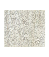 Wooden Jigsaw Puzzle Set - Elephant & Sprung: 406 Pcs Multi