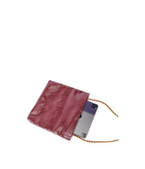 Rei Leather Bag Wine Red