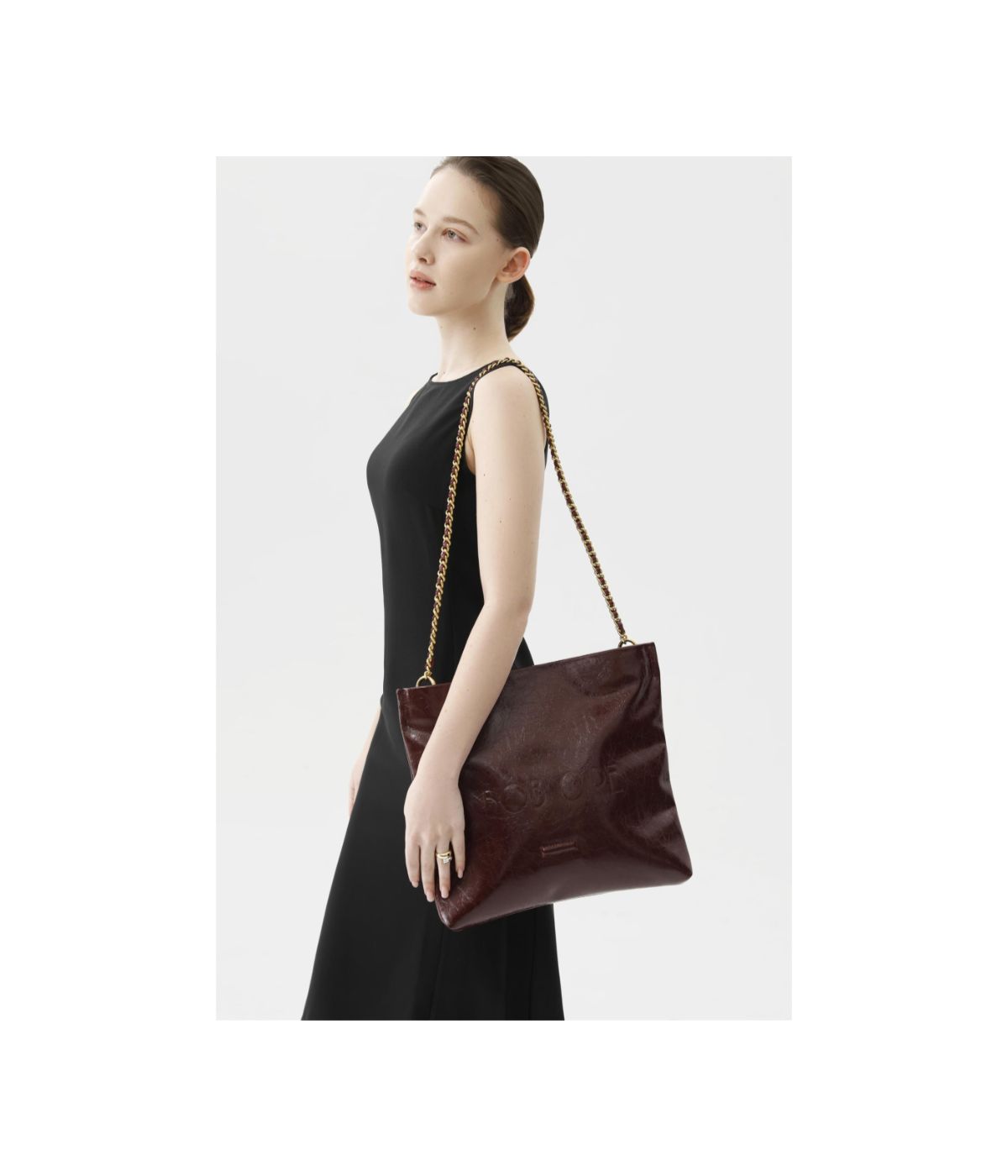 Rei Leather Bag Wine Red