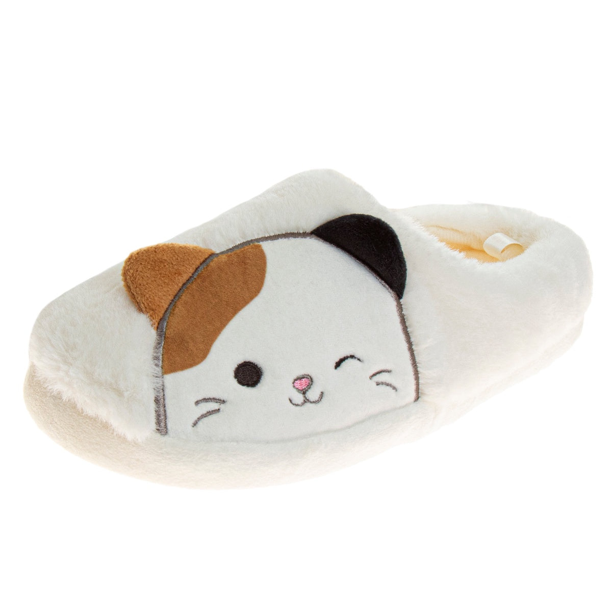  Josmo Squishmallows Cameron the Cat Girls' House Slippers, Plushy and Comfy! - 13-1 - Bonton