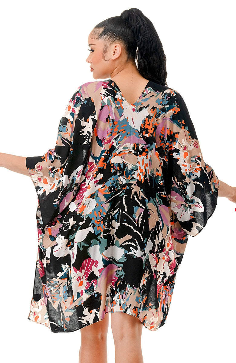  Marcus Adler The Fatima Kimono - BLUE - Bonton