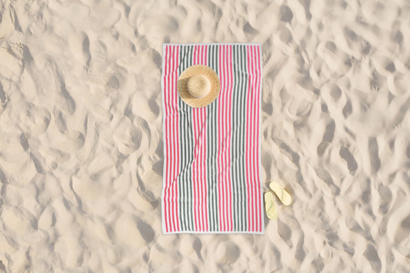  Dan River Dan River 2-4 Pack Cabana Stripe Beach Towel Set - 2 Pack - Bonton