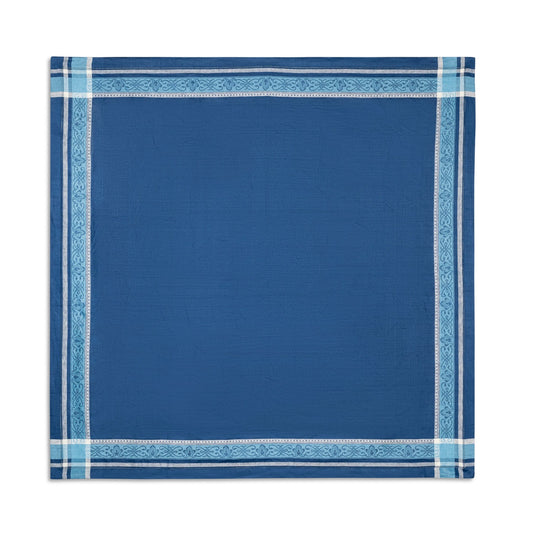 French Home Linen 71" X 124" Astra Tablecloth – Shades of Blue