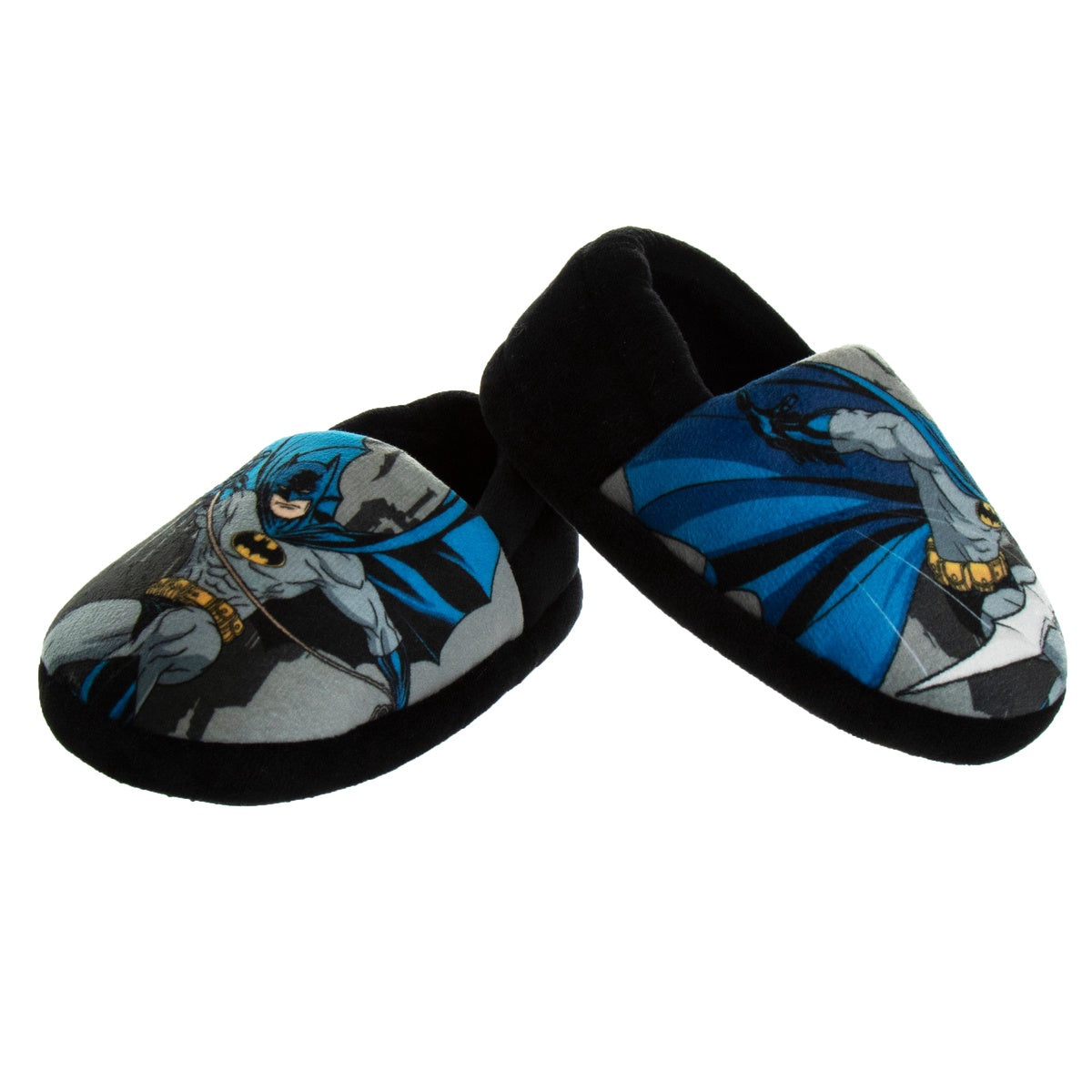  Josmo Josmo Boys' Batman Toddler Slipper Dark Knight Superhero Lightweight Comfort Soft Aline Plush House Shoes - 6-May - Bonton