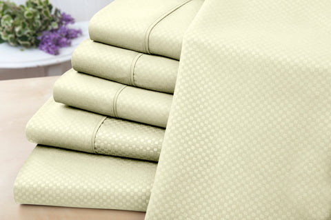 US Army 6 Piece Embossed Microfiber Check Sheet Set.