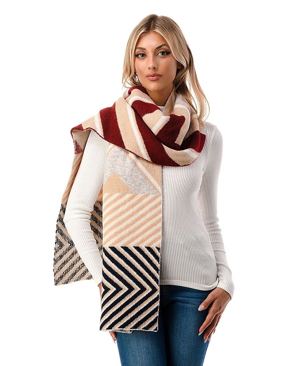  Marcus Adler The Zoe Scarf - Burgundy - Bonton