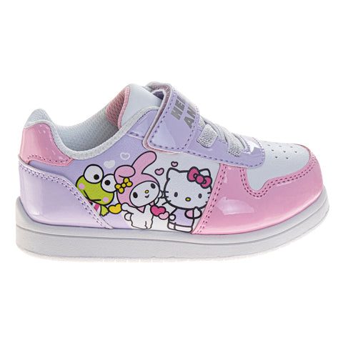Sanrio Hello Kitty & Friends Sneakers for Girls - Lightweight Athletic Breathable Casual Shoes (Toddler)