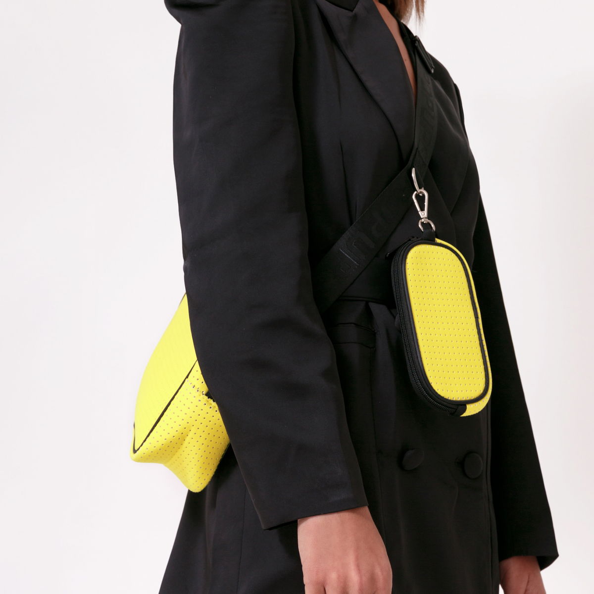  Pop Ups Brand Camera Bag Neon Yellow - Default Title - Bonton