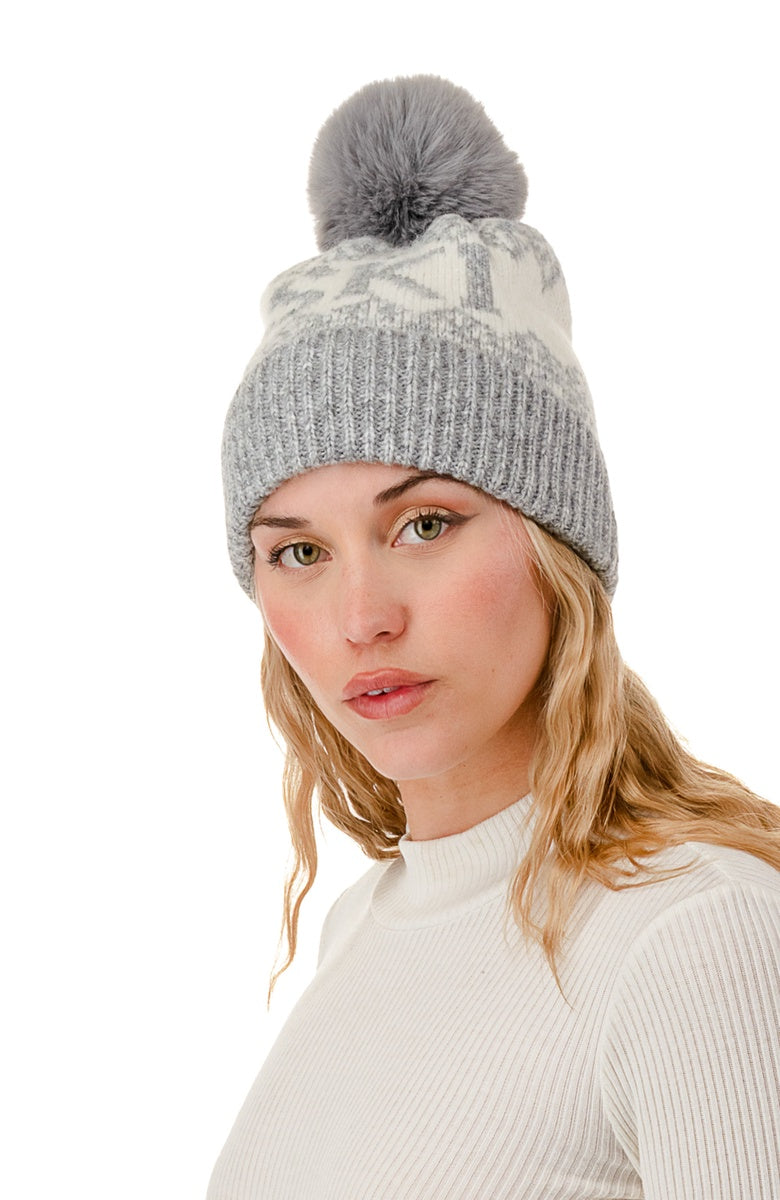  Marcus Adler Knit Ski Beanie - Blue - Bonton
