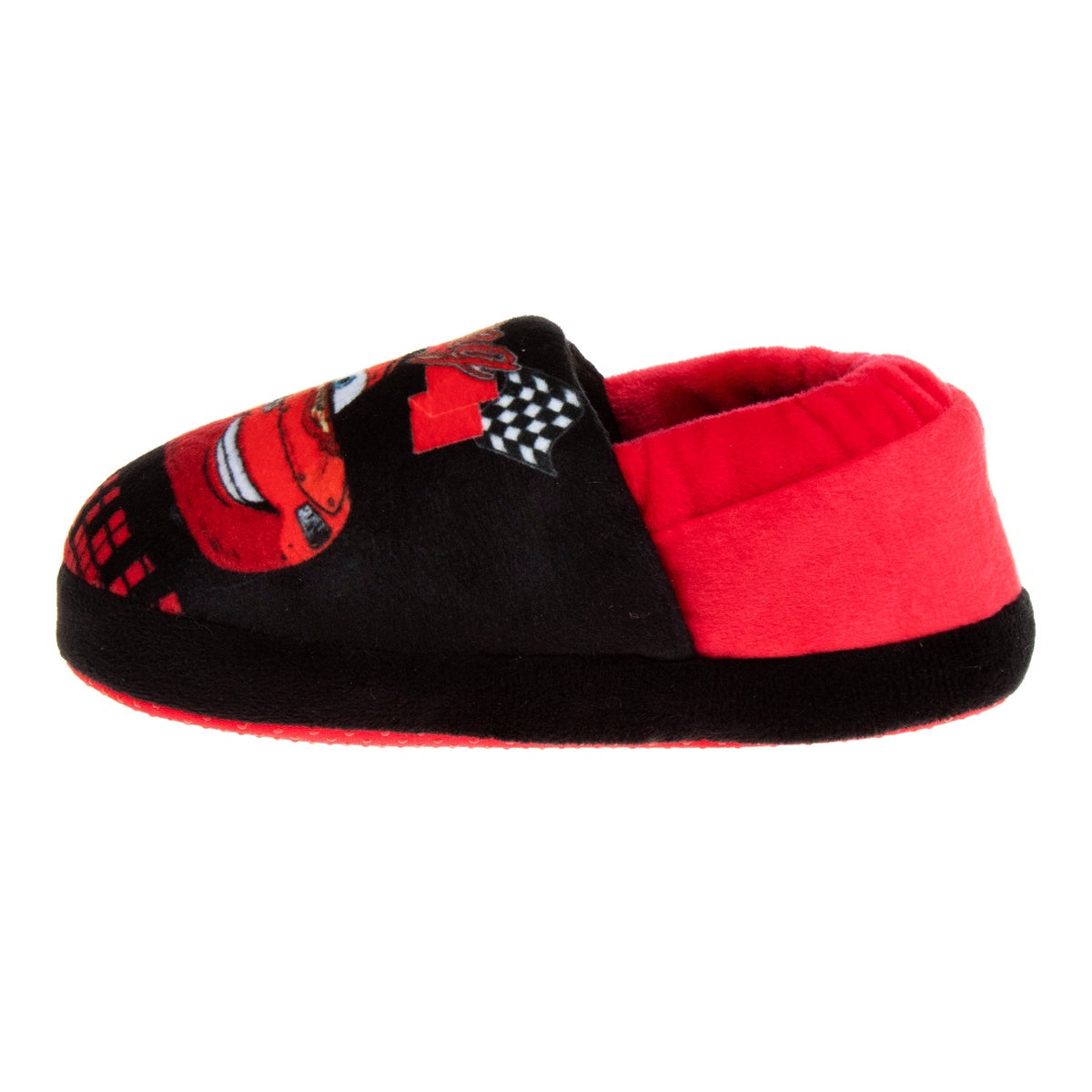  Josmo Disney Boys’ Cars Slippers – Lightning McQueen Fuzzy Slippers (Toddler) - 5-6 - Bonton