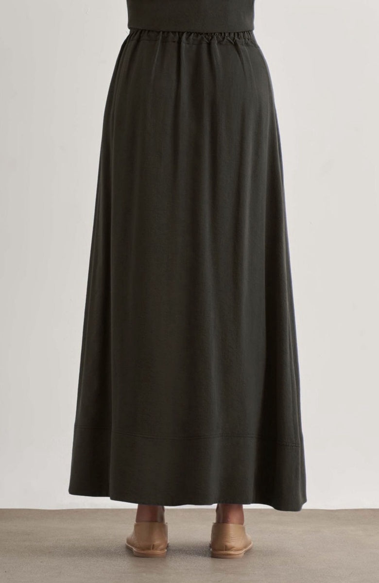  Mizalle Mizalle Maxi Skirt - Anthracite - Bonton