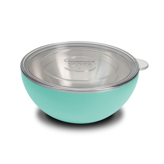 Served Vacuum-Insulated Large Serving Bowl (3Q) - Blue Lemonade