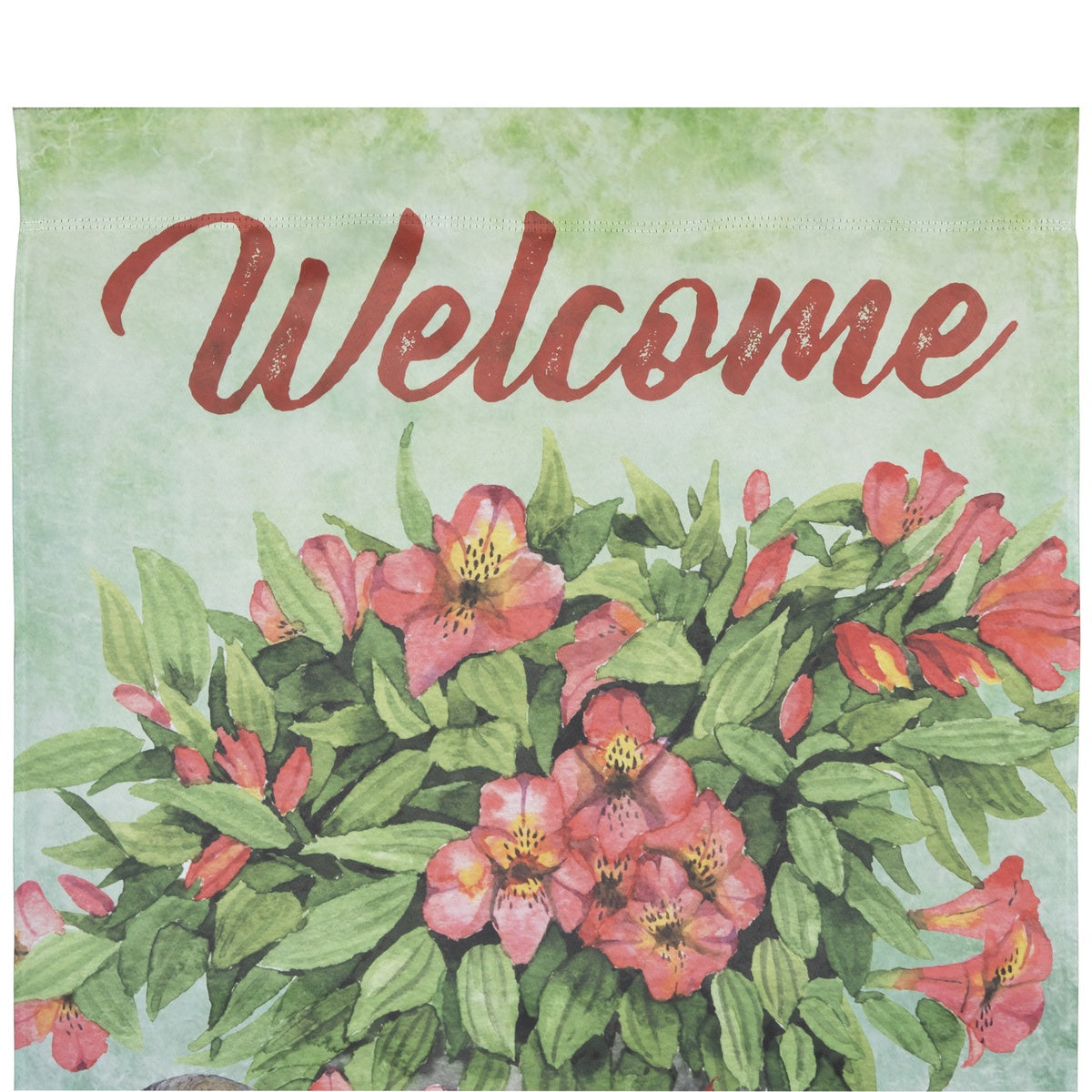  Northlight Welcome Cardinal Bird and Spring Bouquet Flag 28