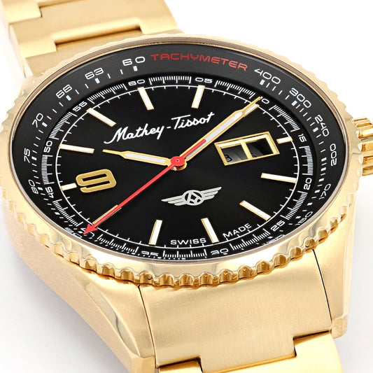 Mathey-Tissot Atlas Three Hand Date Watch