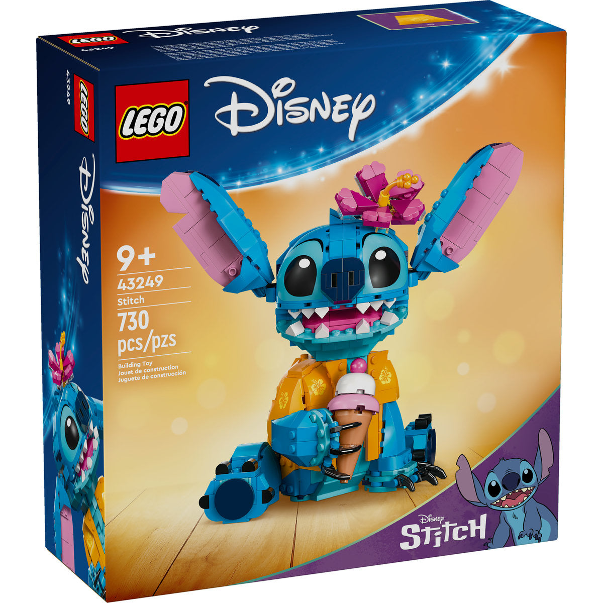  LEGO LEGO® ǀ Disney Stitch Buildable Kids’ Toy Playset 43249 - Disney - Bonton