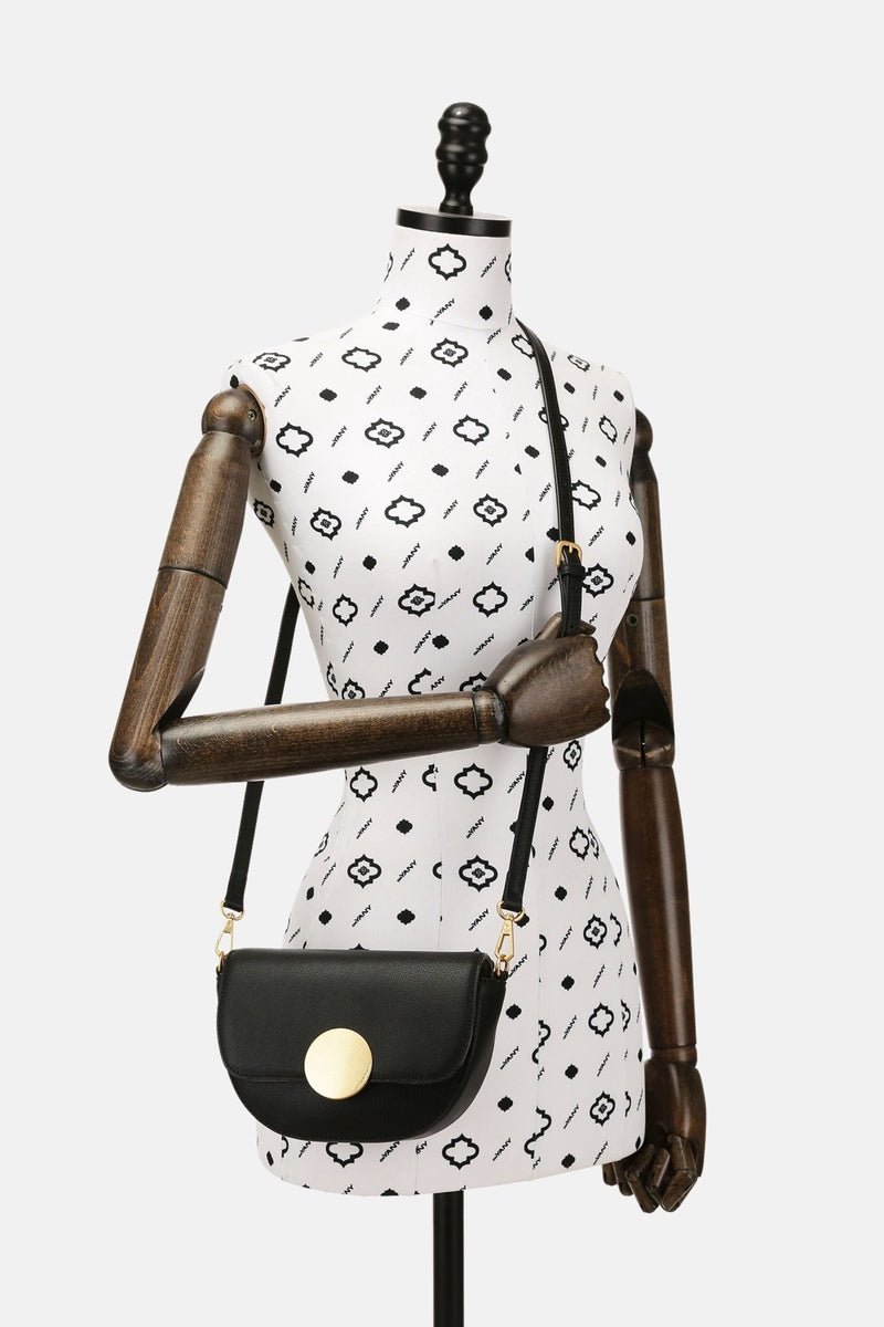  Oryany Oryany - Lottie Saddle Crossbody Small Handbags - Black / One Size - Default Title - Bonton